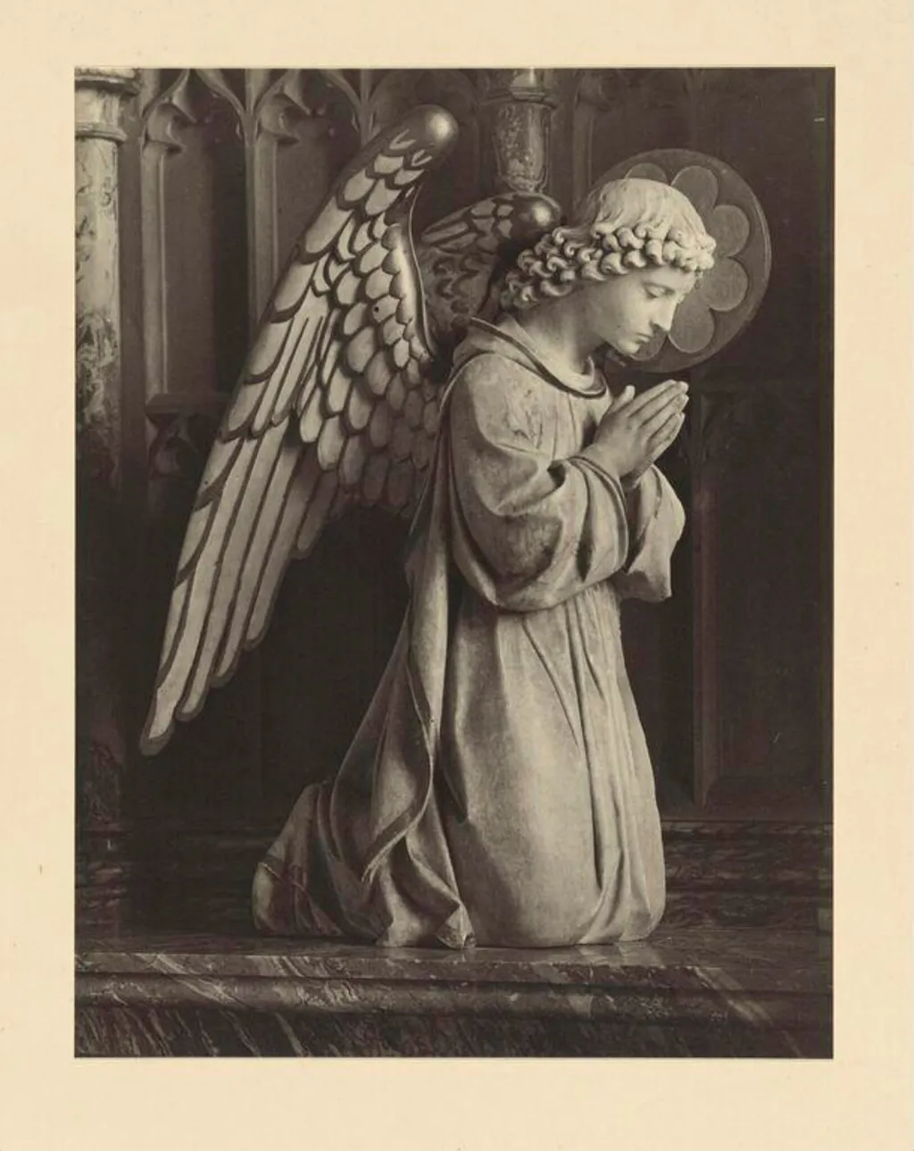 Angel - Kenn Church, by J. Crowther Cox, photographic, 1949