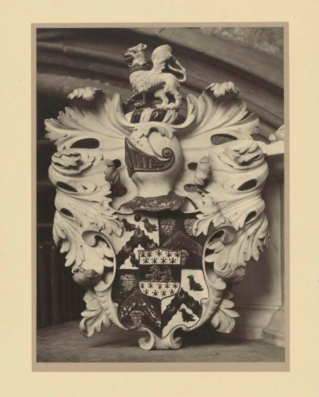 Armorial Bearings, York Minster, by J. Crowther Cox, photographic, 1949