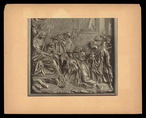 Pulpit Panel, Wragby Church, by J. Crowther Cox
