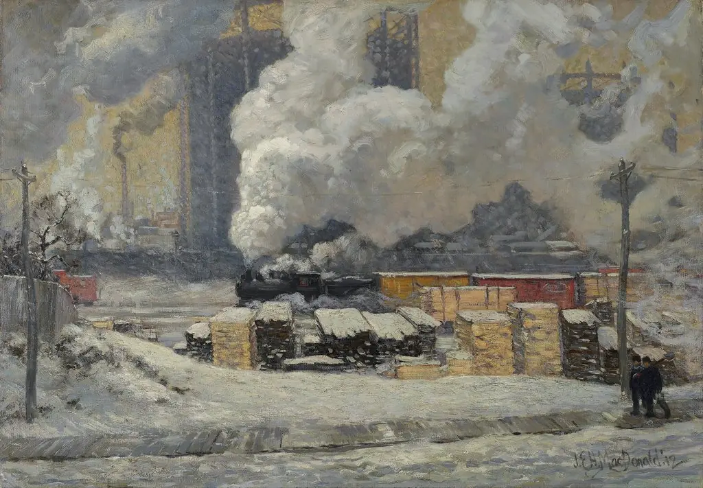 Tracks and Traffic, by J. E. H. MacDonald