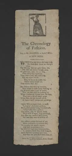 The Chronology of Fashion, by J. Evans