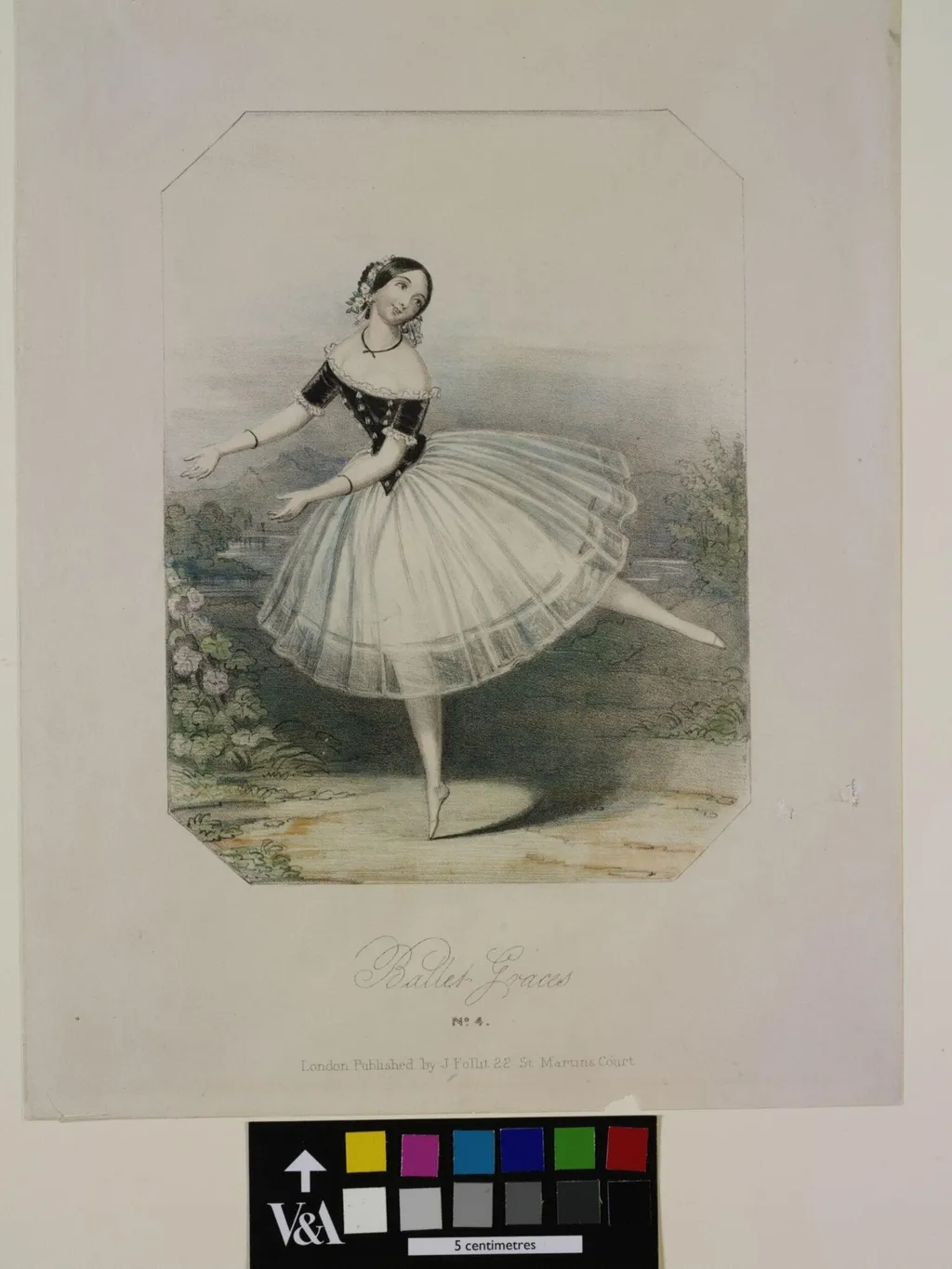 Ballet Graces, by J. Follit, 1850