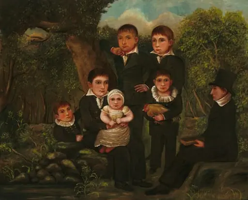 Abraham Clark and His Children, by J. H.