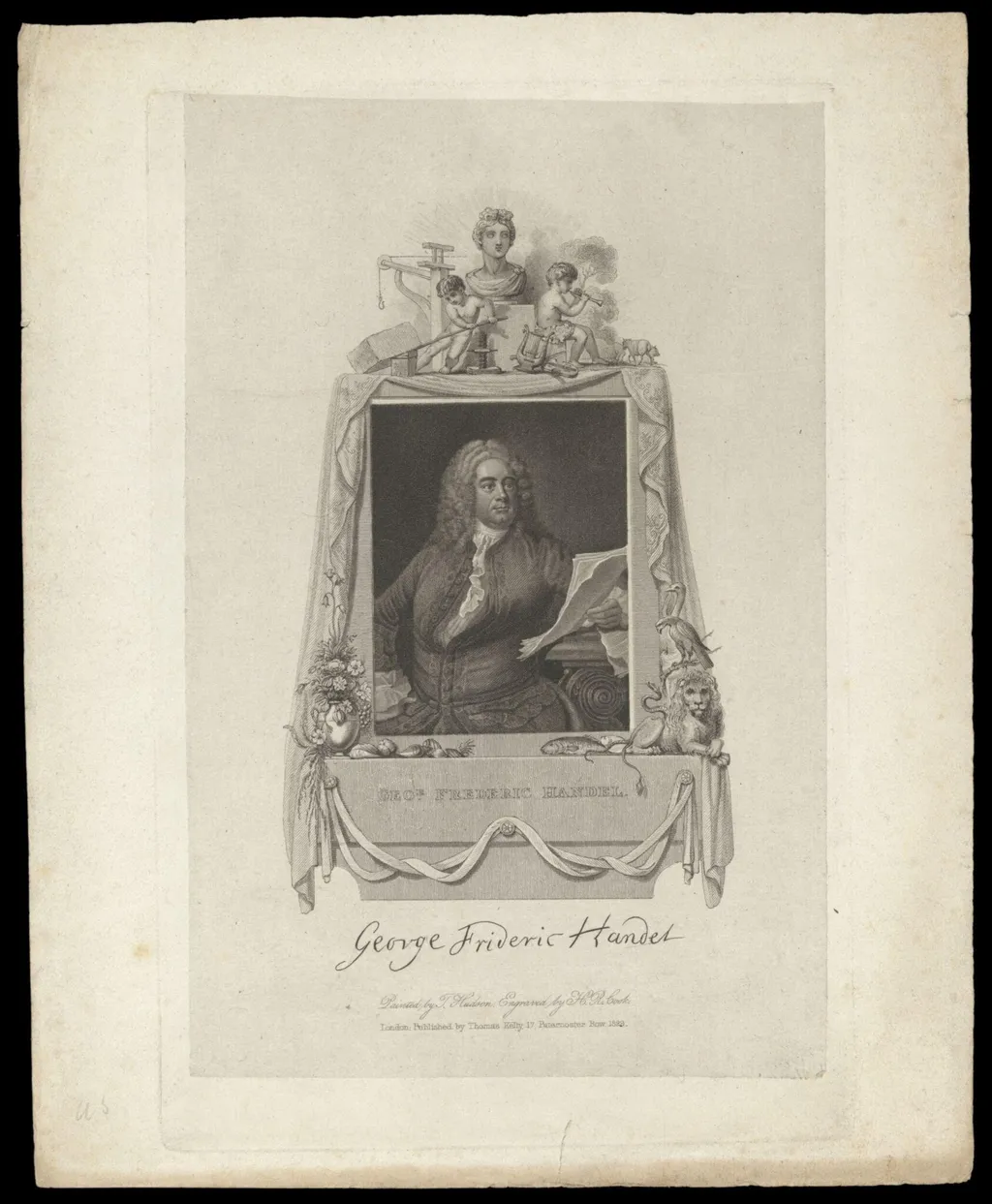 H Beard Print Collection, by J. Hudson, 1829