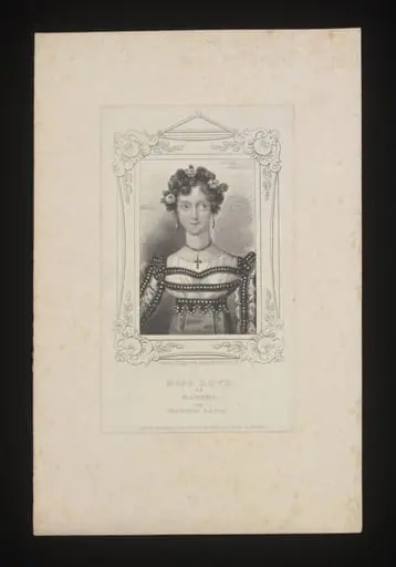 Miss Love as Zanina, by J. Kennerley