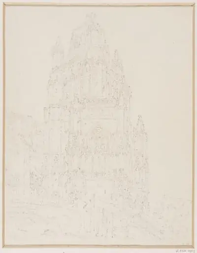 St. Mary Redcliffe, Bristol, by J.M.W. Turner