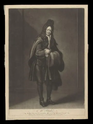 H Beard Print Collection, by J. McArdell