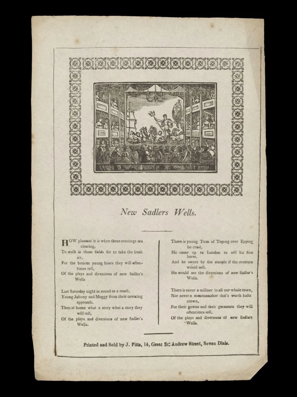 H Beard Print Collection, by J. Pitts, 1750