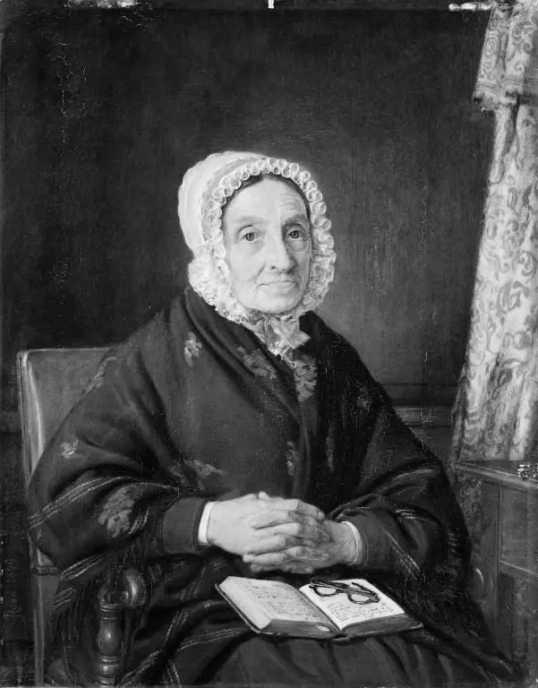 Ellen Roed, f. Jensen, kunstnerens moder, by Jørgen Roed