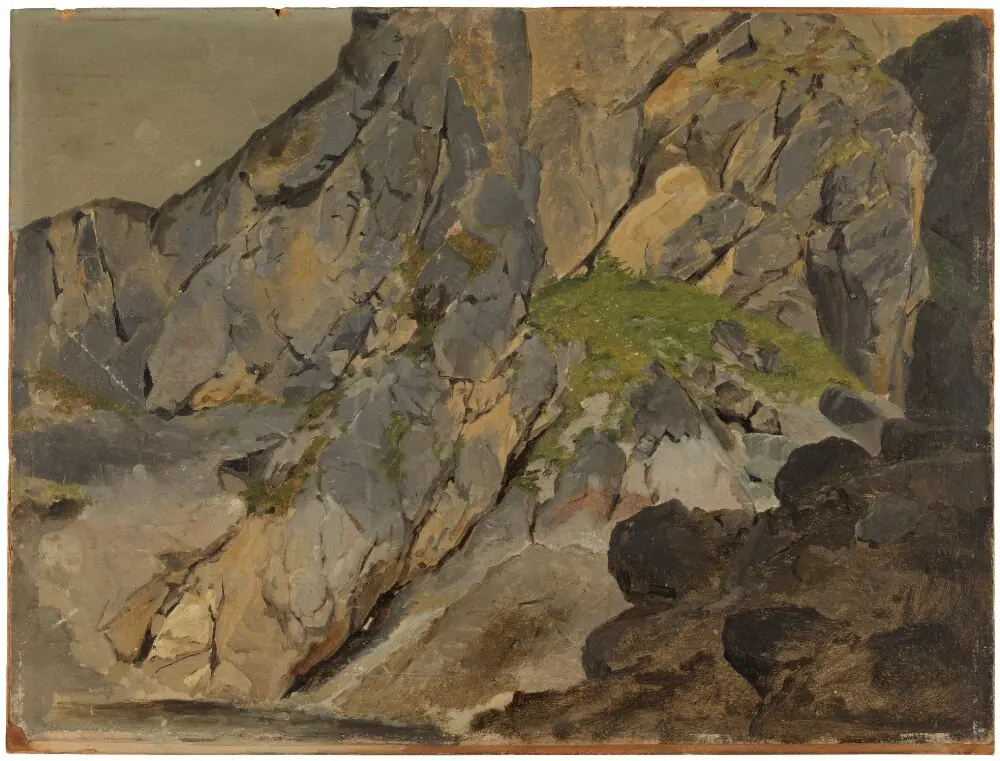 A Rock Study, Italy, by Jørgen Sonne