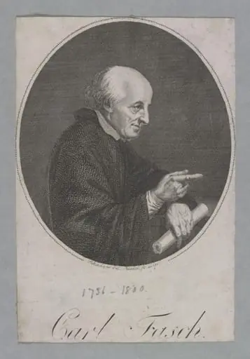 Carl Fasch, by J. Riedel