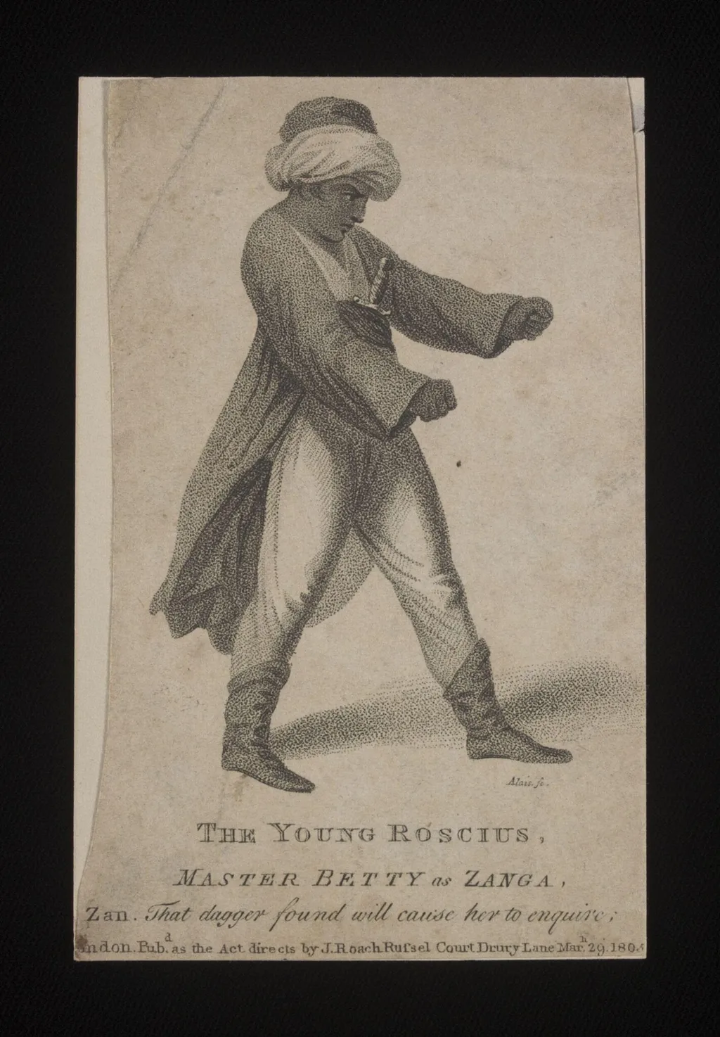 H Beard Print Collection, by J. Roach, 1805