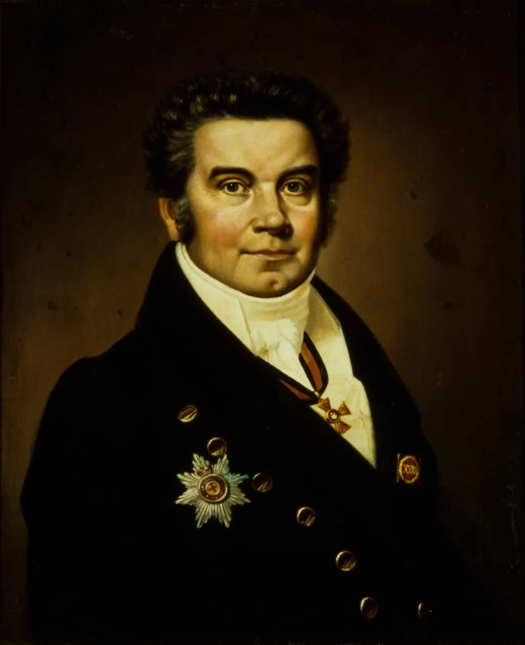 Postipäällikkö Gustaf Wilhelm Ladau (1765-1833), by J. Rombauer