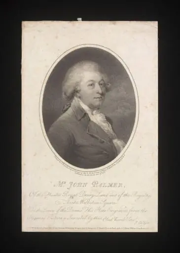 Mr John Palmer, by J. Russell