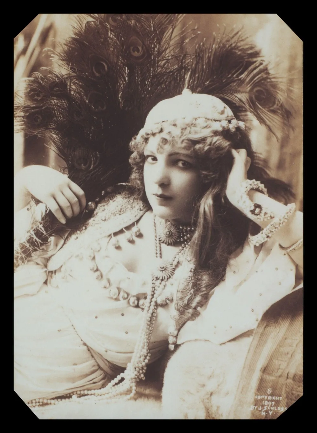 Guy Little Theatrical Photograph, by J. Schloss, photographic, 1897