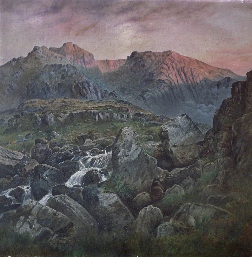 Cwm Idwal, Sunset