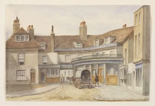 The Flying Horse, Hackney, by J. T. Wilson