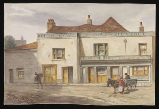 The Green Man, Balls Pond Road, by J. T. Wilson