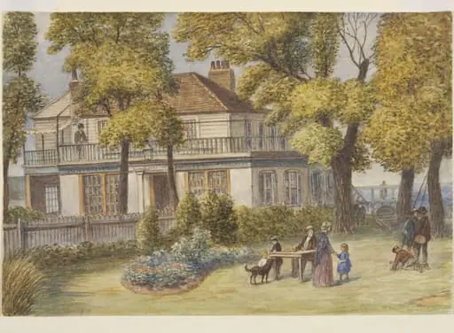 The Horse and Groom by the River Lea, by J. T. Wilson