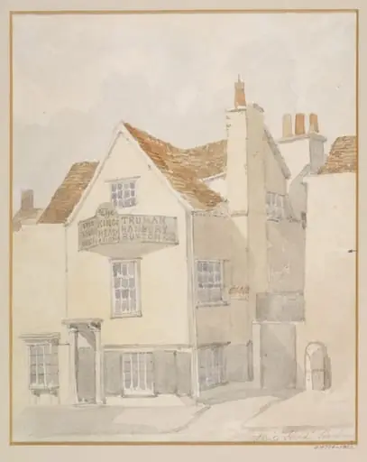 The King's Head, Hackney, by J. T. Wilson