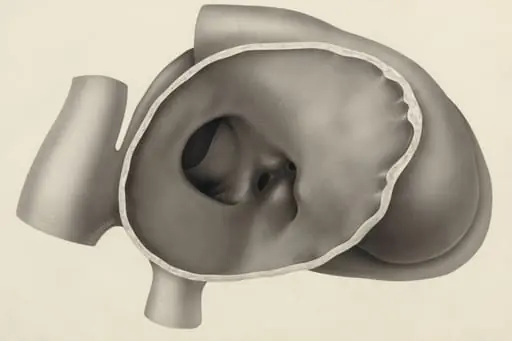 Heart of a human embryo, by J Tinkelenberg