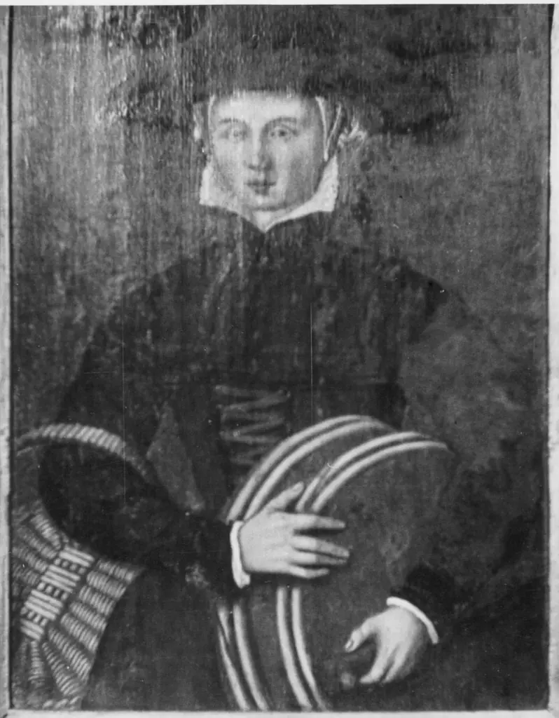 Woman from Heiloo in country dress, by J. van Horst