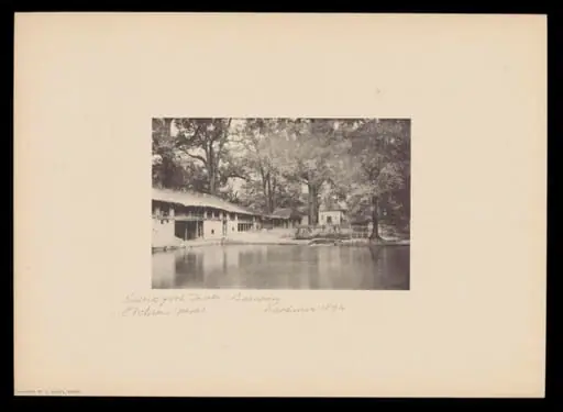 Sacred Fish Tanks, Kashmir, by J.W. Groves