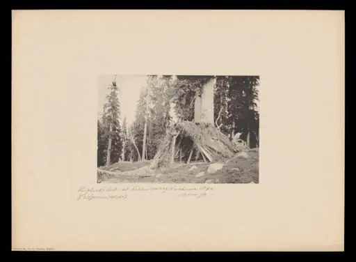 Shepherd's Hut at Khilanmarg, Kashmir, 10,000 ft, by J.W. Groves