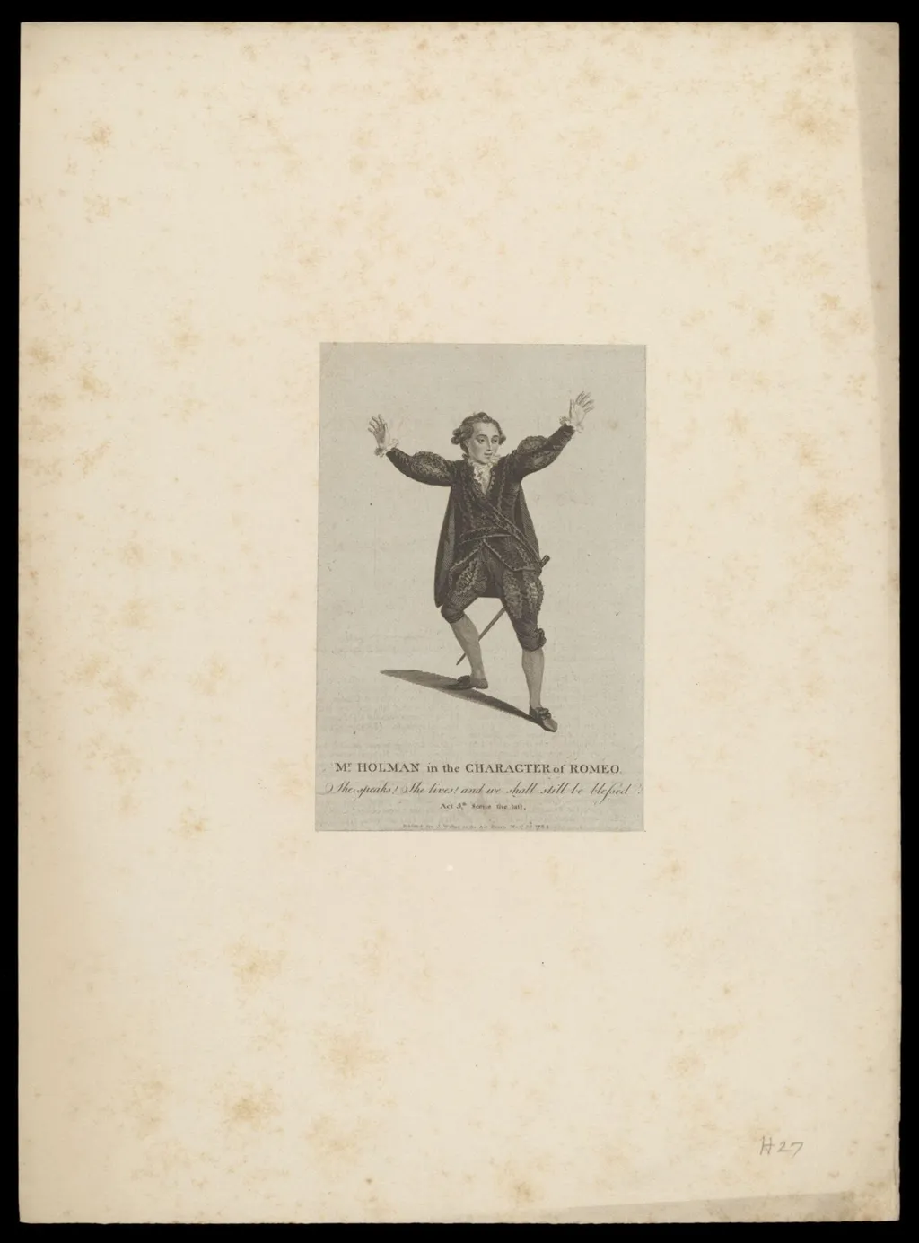 H Beard Print Collection, by J. Walker, 30