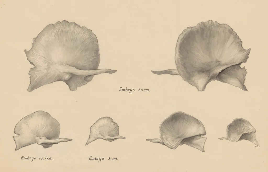 Musculoskeletal system of the throat/neck of an embryo, by J Wetselaar-Whittaker, 1955
