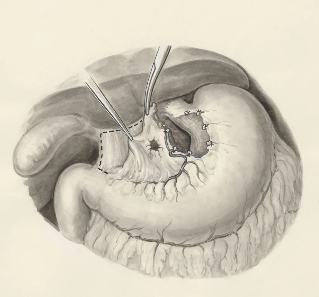 Surgery on a part of the human body, by J Wetselaar-Whittaker, 1970