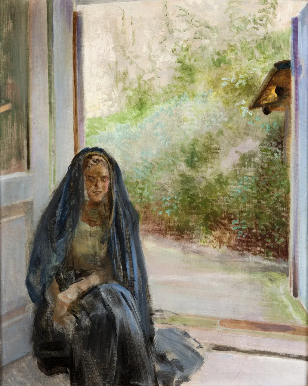 My Models – Triptych (Right Part), by Jacek Malczewski, unspecified, 1909