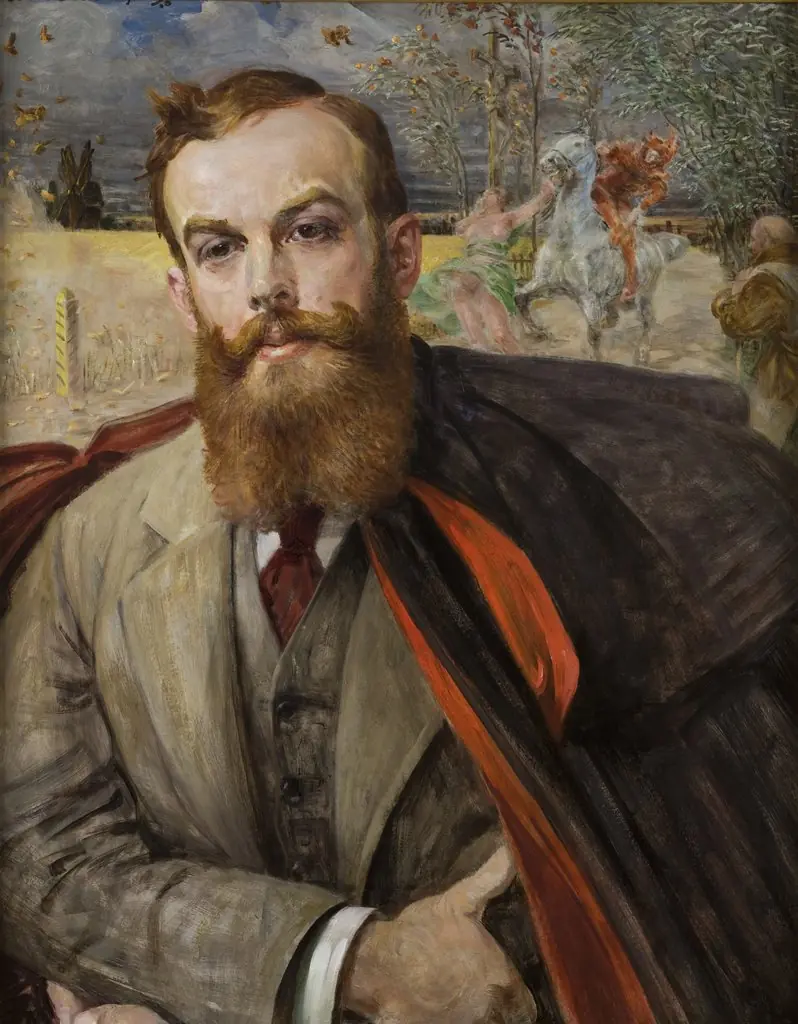 Portrait of Adam Łada-Cybulski, by Jacek Malczewski