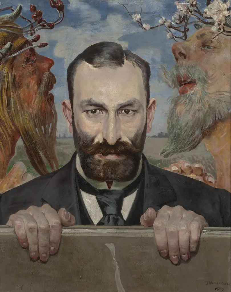Portrait of Feliks Jasieński, by Jacek Malczewski
