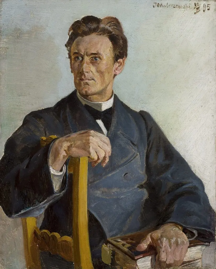 Portrait of priest Henryk Radomiński (ca.1870–after 1925), by Jacek Malczewski
