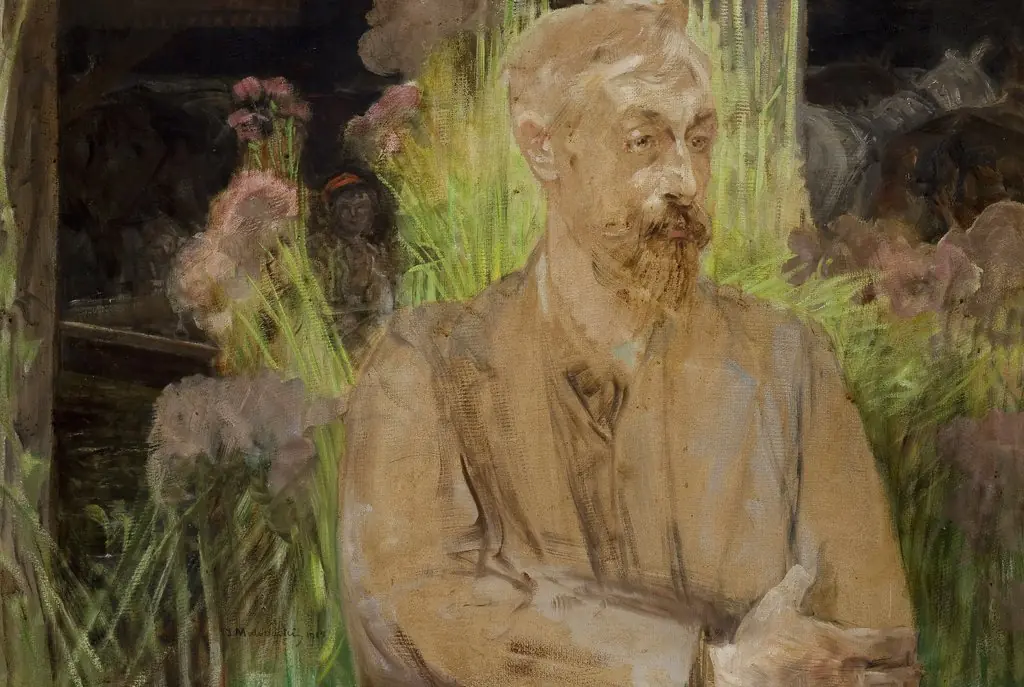 Portrait Study (Stanisław Dębicki – Artist, Painter), by Jacek Malczewski