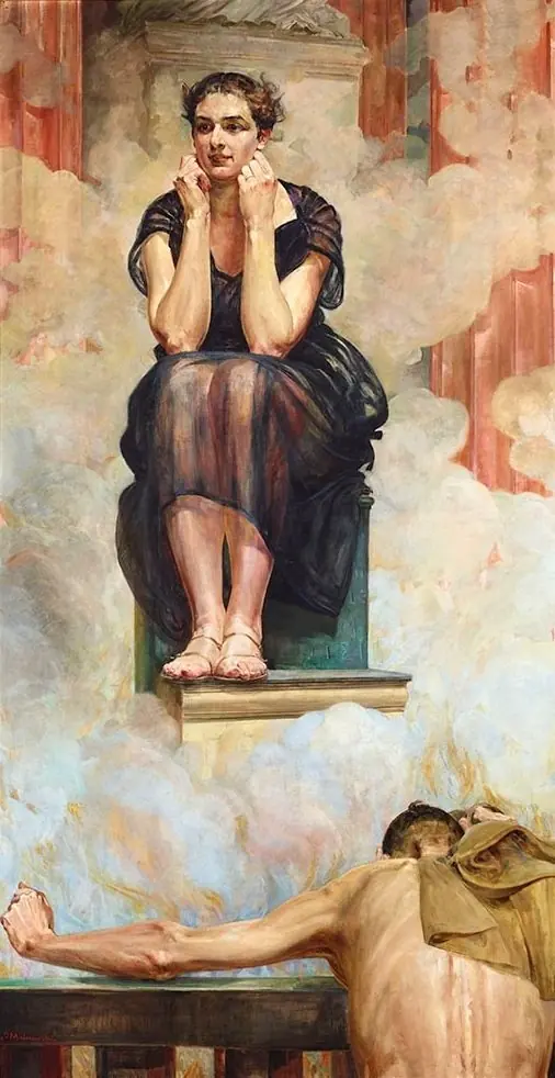 Pytia, by Jacek Malczewski