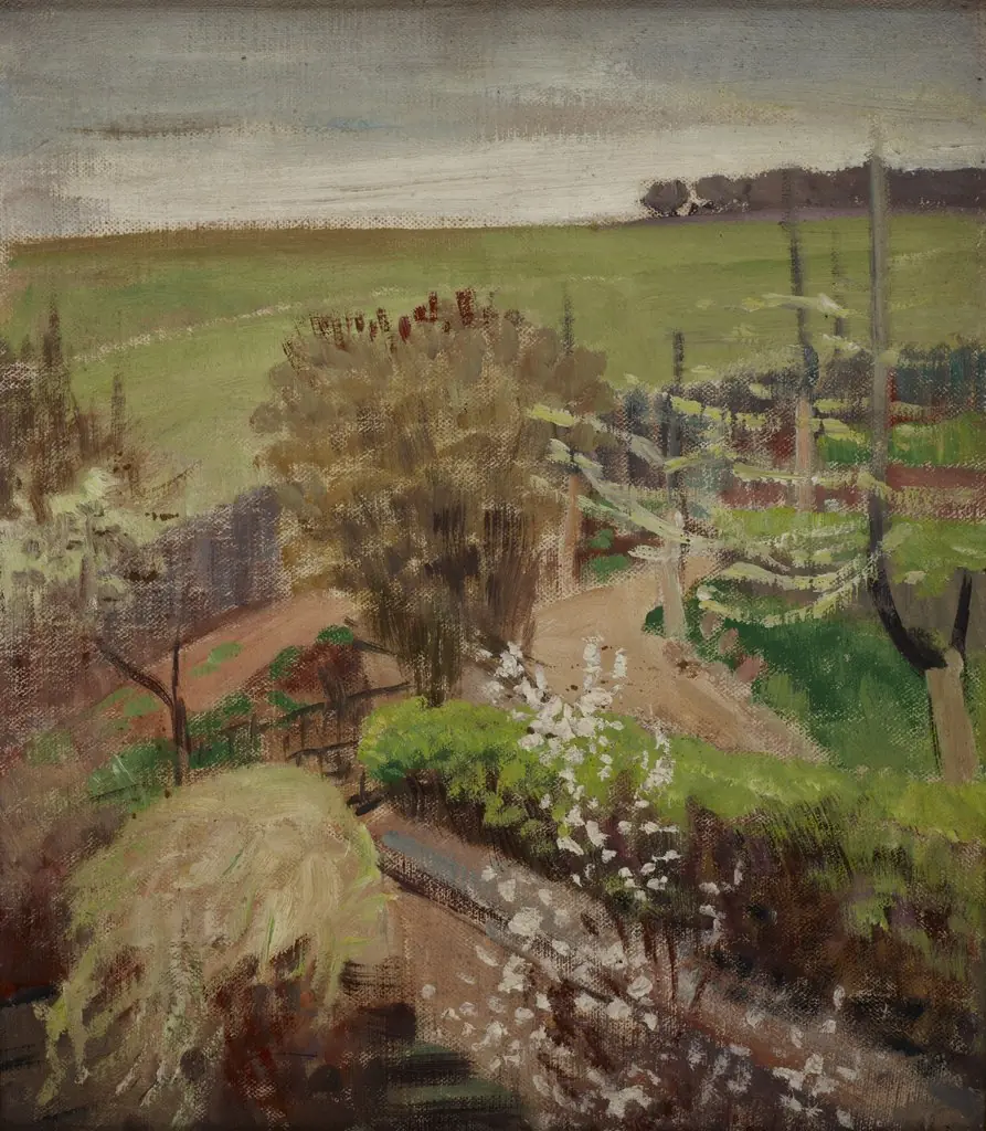 Spring Landscape from the Countryside, by Jacek Malczewski