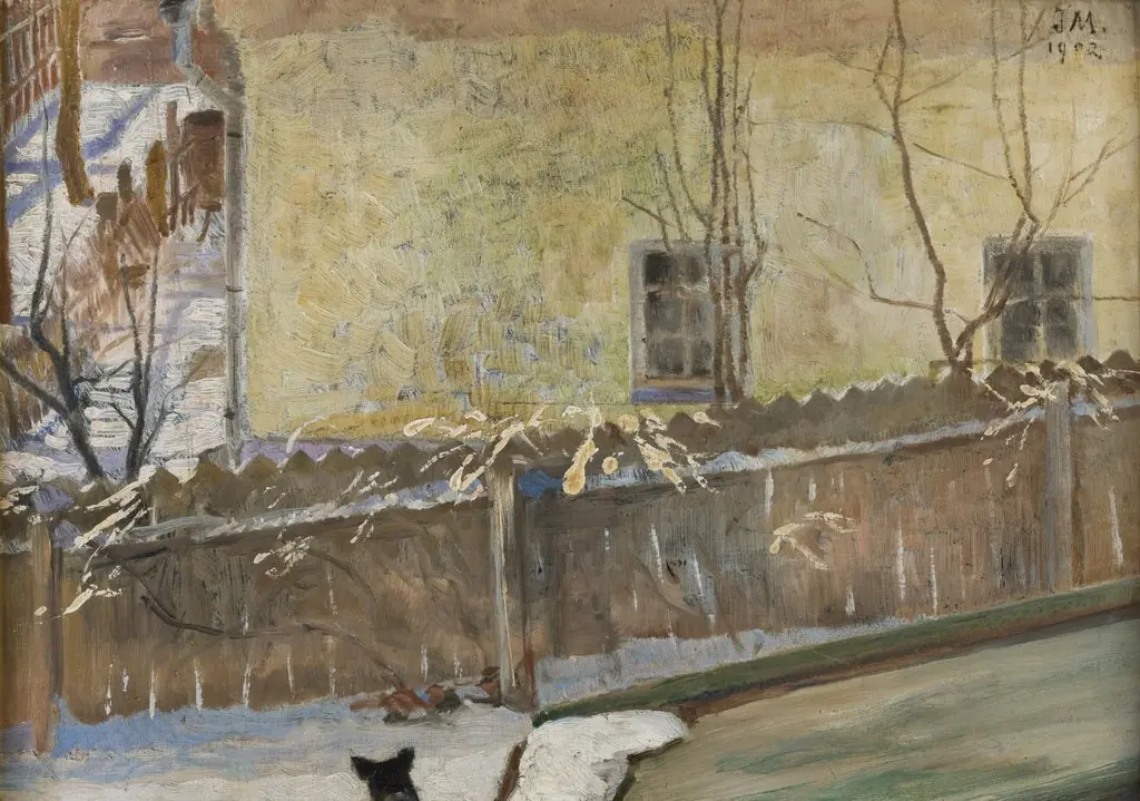 Winter Landscape, by Jacek Malczewski