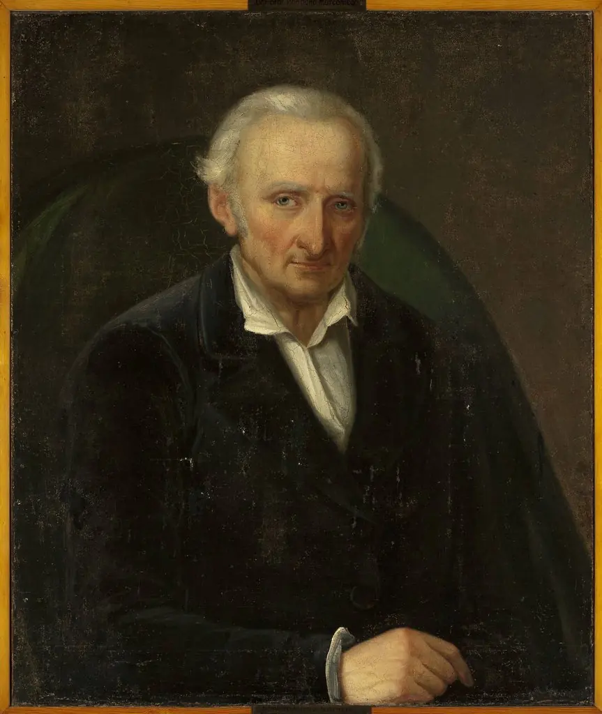 Self-portrait, by Jacenty Sachowicz