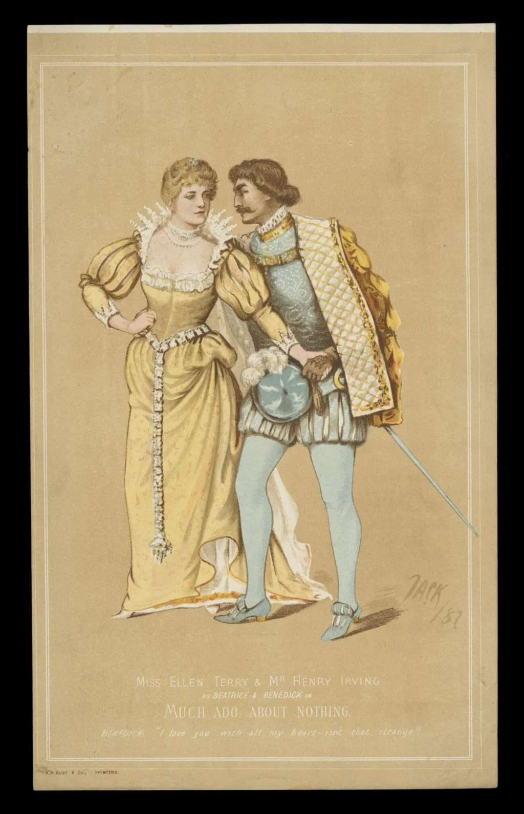 H Beard Print Collection, by Jack