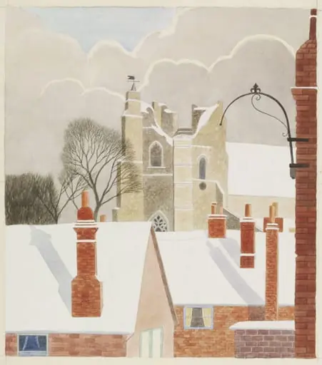St. Bartholomew's Church from the South-West, Orford, Suffolk, by Jack L. Airy
