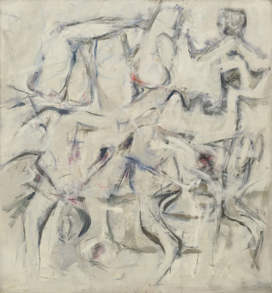 Untitled, by Jack Tworkov, oil, 1953