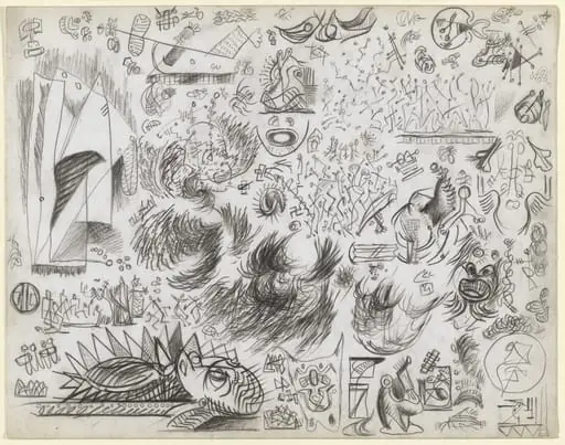 Untitled, by Jackson Pollock