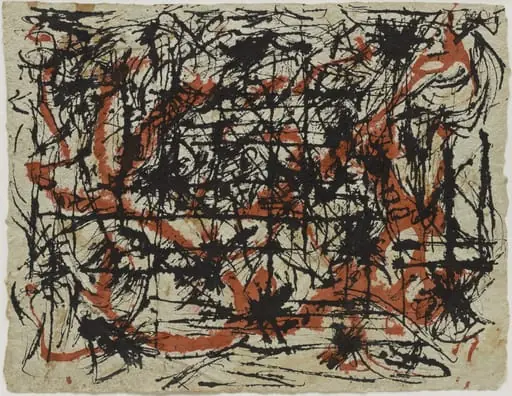 Untitled, by Jackson Pollock
