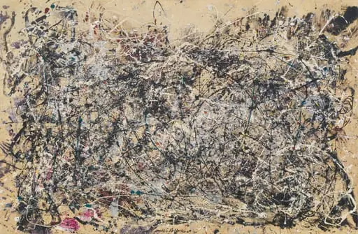 Untitled, by Jackson Pollock