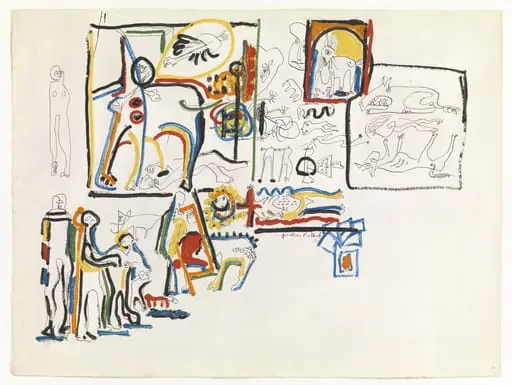 Untitled, by Jackson Pollock