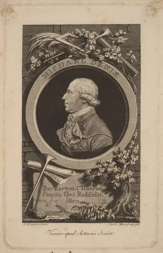 Johann-Michael Denis, by Jacob Adam