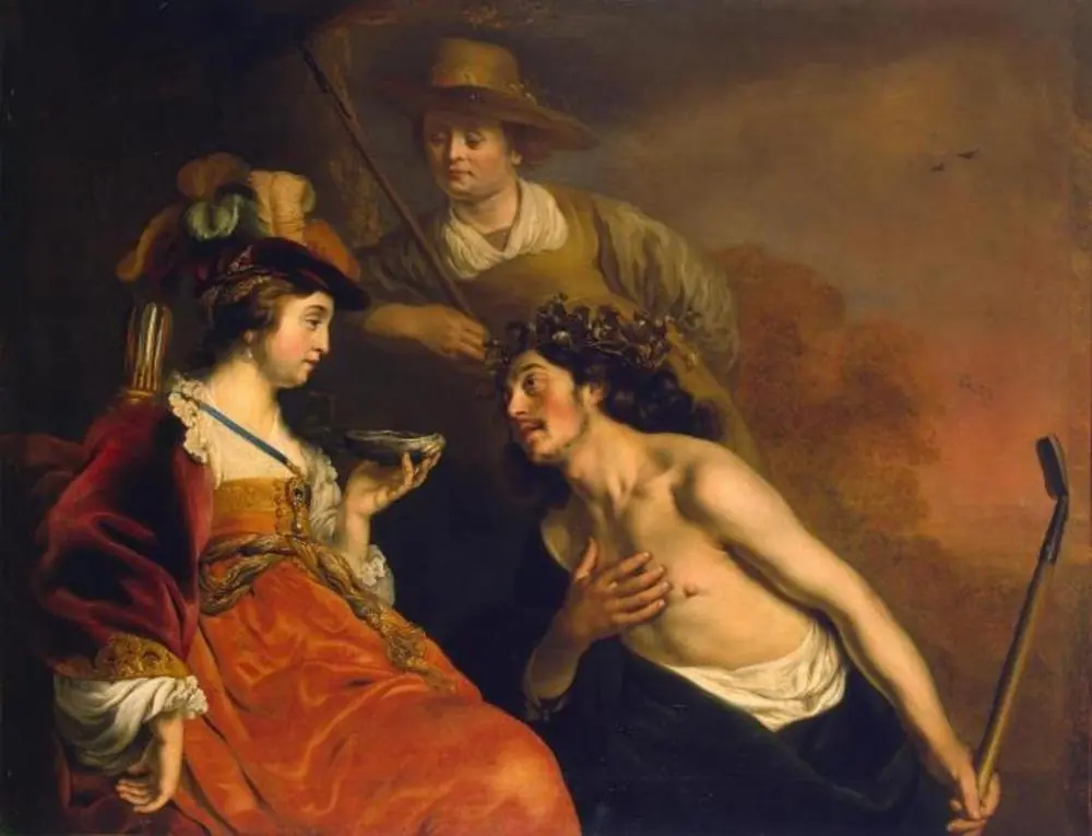 Granida and Daifilo, by Jacob Adriaensz Backer