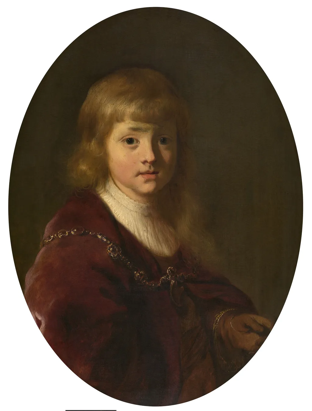 Portrait of a Boy, by Jacob Adriaensz Backer, oil, 1637